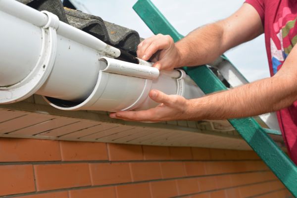 Large Gutter Repair in Frisco