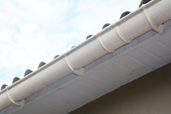 Plastic Gutter Installation in Frisco