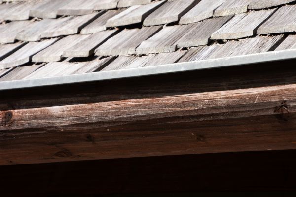 Wood Rain Gutter Installation in Frisco
